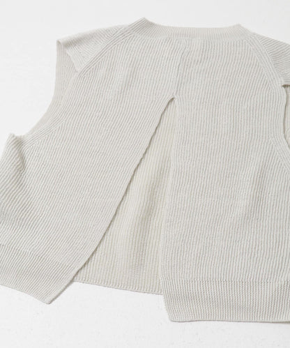 unfil FRENCH LINEN KNIT 背心