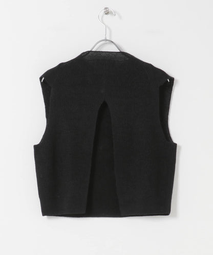 unfil FRENCH LINEN KNIT 背心
