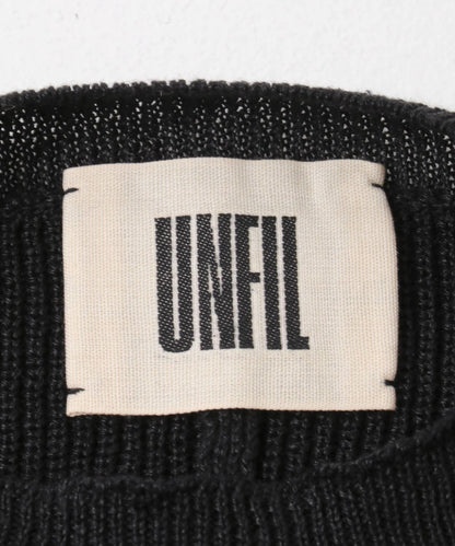 unfil FRENCH LINEN KNIT 背心