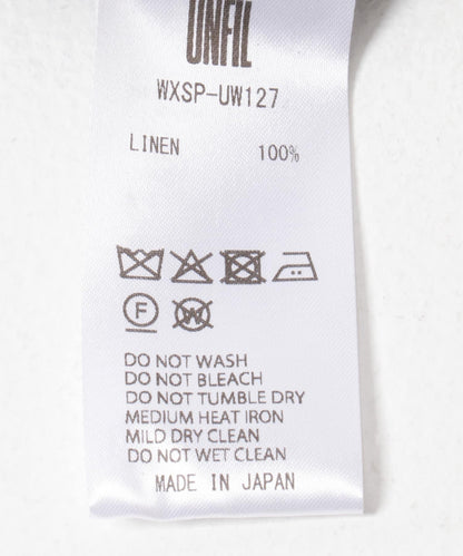 unfil FRENCH LINEN KNIT 背心
