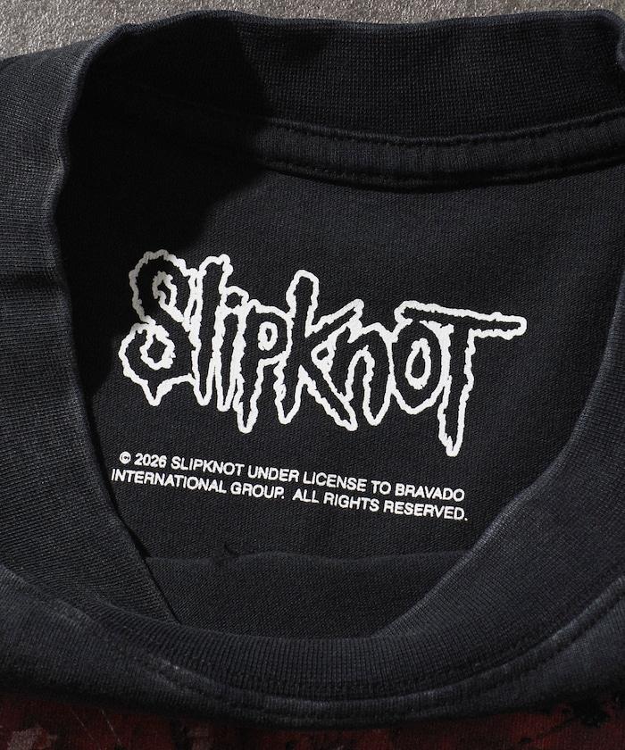 EXCLUSIVE 復古風 Slipknot 背面印花 T恤