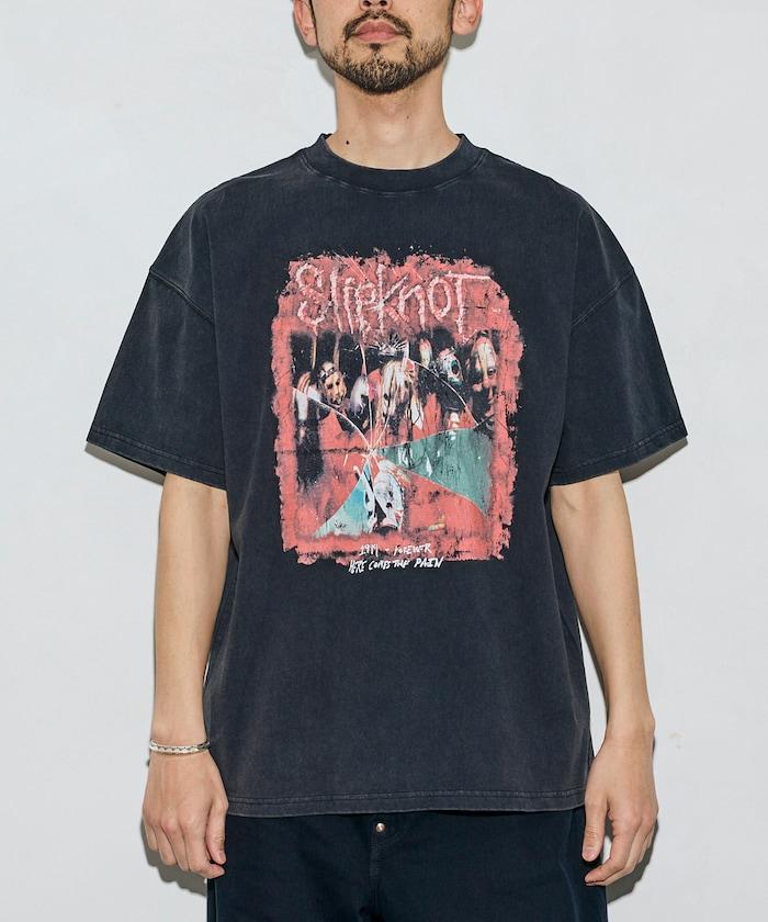 EXCLUSIVE 復古風 Slipknot 背面印花 T恤