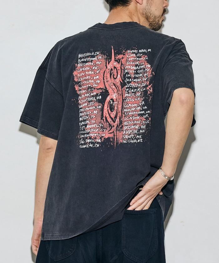 EXCLUSIVE 復古風 Slipknot 背面印花 T恤