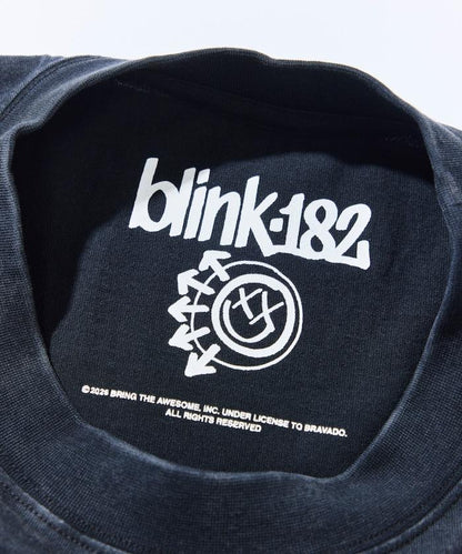 BLINK182 字母印花 圓領 短袖T恤