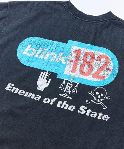 BLINK182 字母印花 圓領 短袖T恤