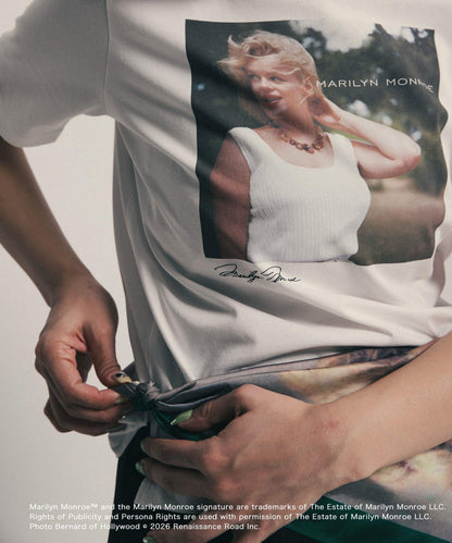 MARILYNMONROE×SENSE OF PLACE  印花絲巾