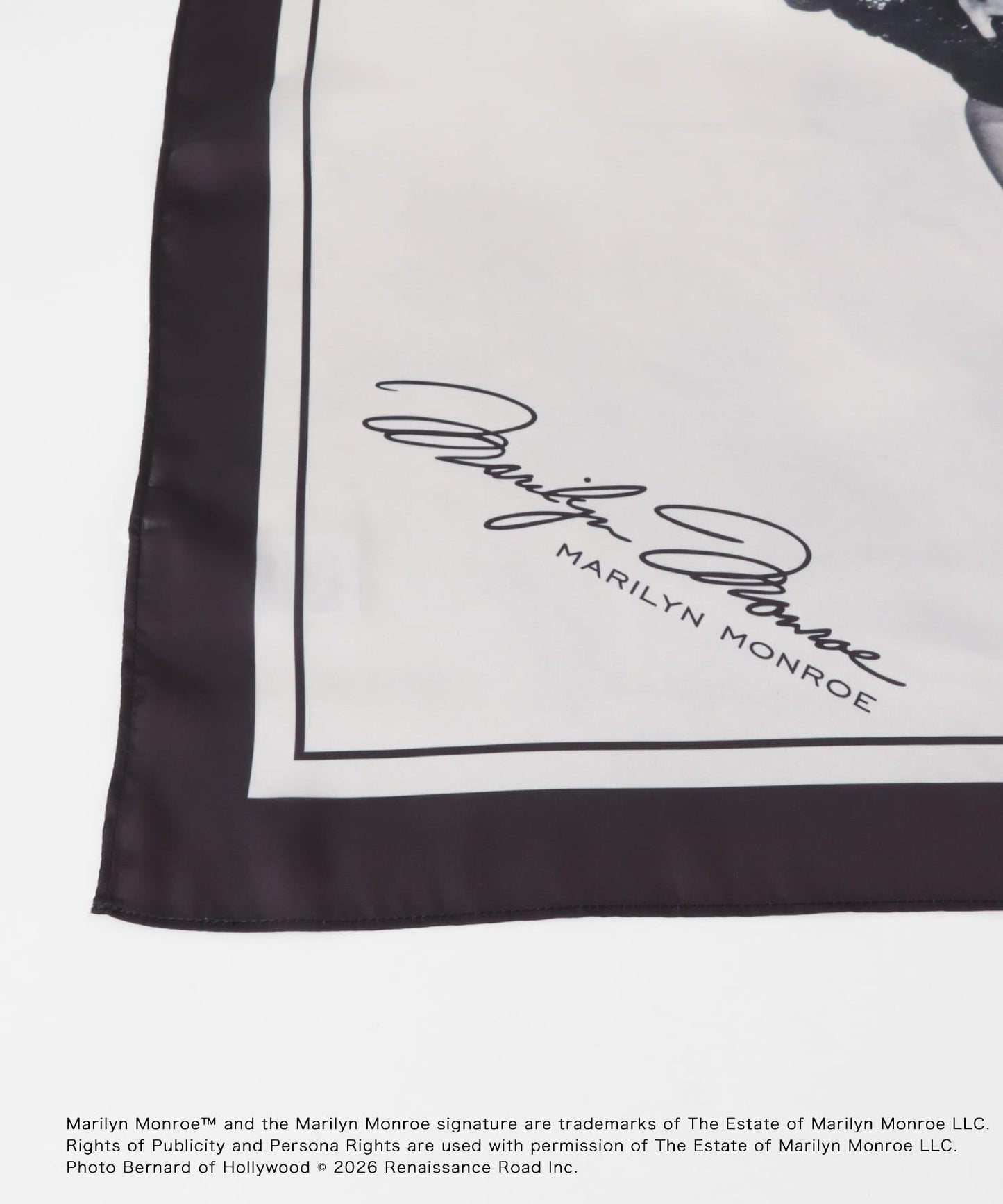 MARILYNMONROE×SENSE OF PLACE  印花絲巾