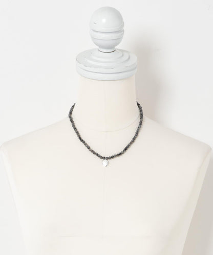 SMELLY so’ blackLabradoritenecklace 項鍊