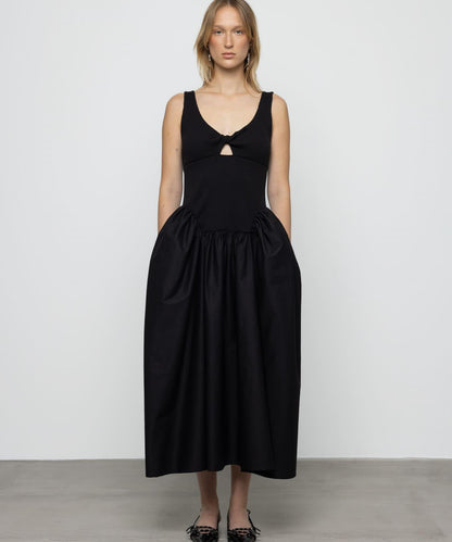 ESTHE RIB POPLIN 連衣裙