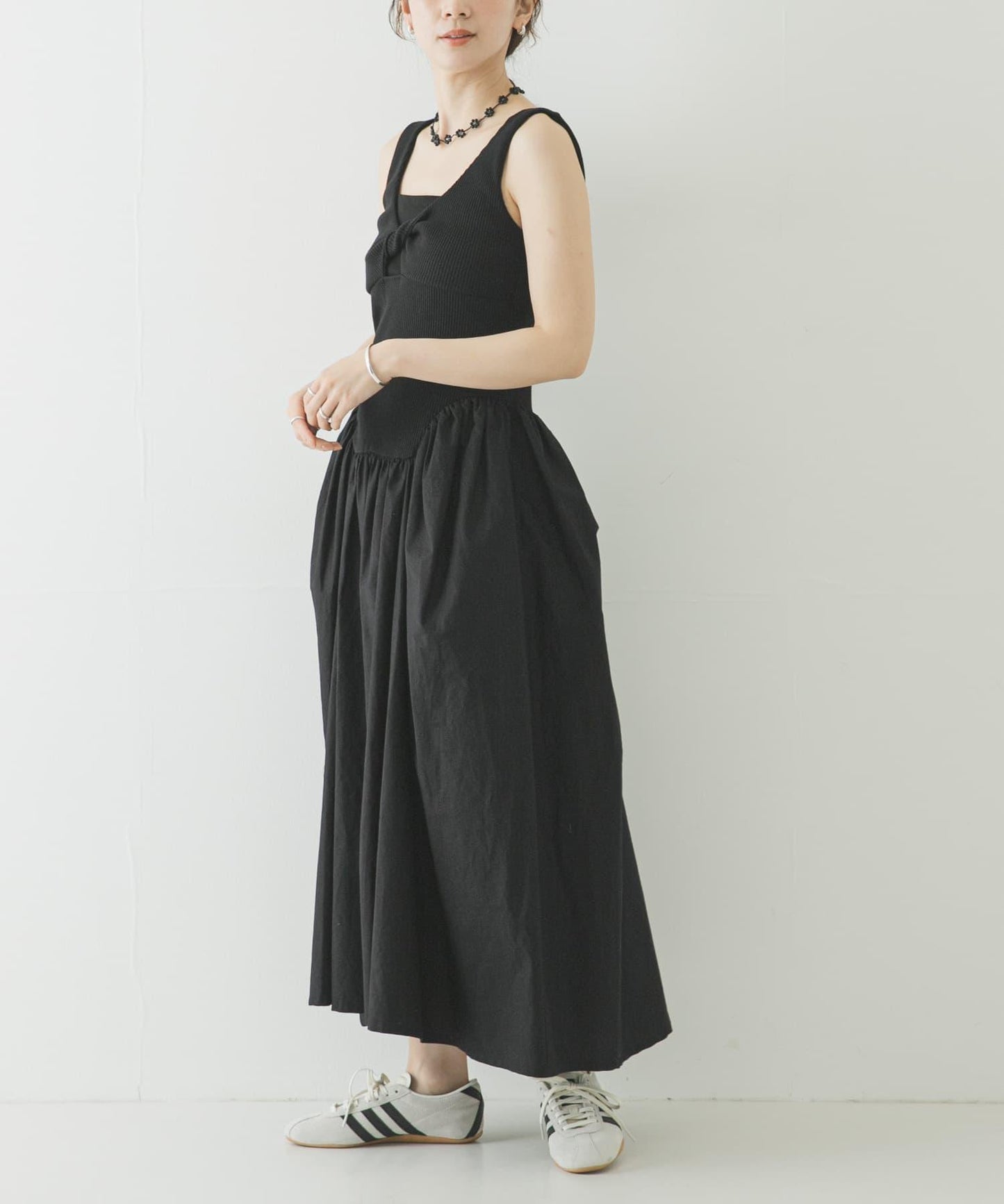 ESTHE RIB POPLIN 連衣裙
