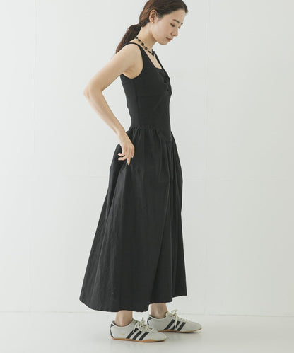 ESTHE RIB POPLIN 連衣裙