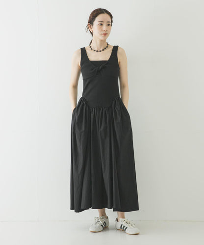 ESTHE RIB POPLIN 連衣裙