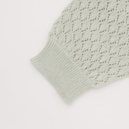 UV鏤空針織開衫