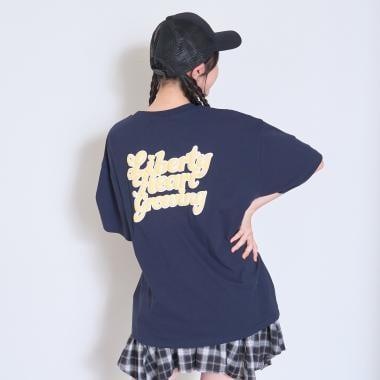100%純棉 GOODPRICE 寬鬆 立體後背Logo 半袖T恤