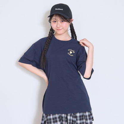 100%純棉 GOODPRICE 寬鬆 立體後背Logo 半袖T恤