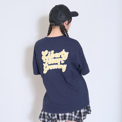 100%純棉 GOODPRICE 寬鬆 立體後背Logo 半袖T恤