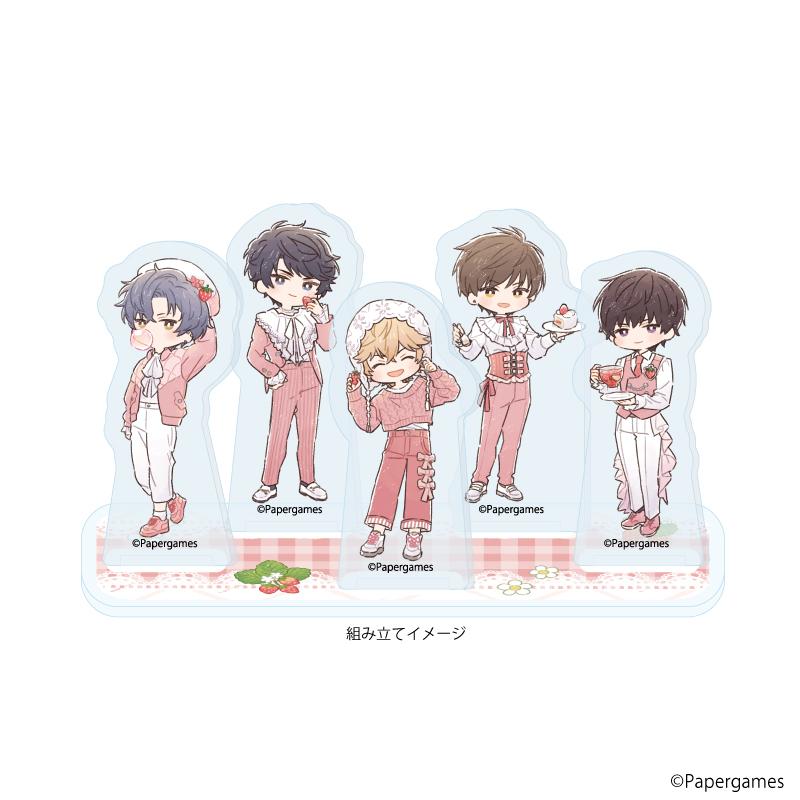 《戀與製作人》～EVOL×LOVE～（戀與製作人） 12號 亞克力立牌板 草莓法式ver. グラフアート插畫款
