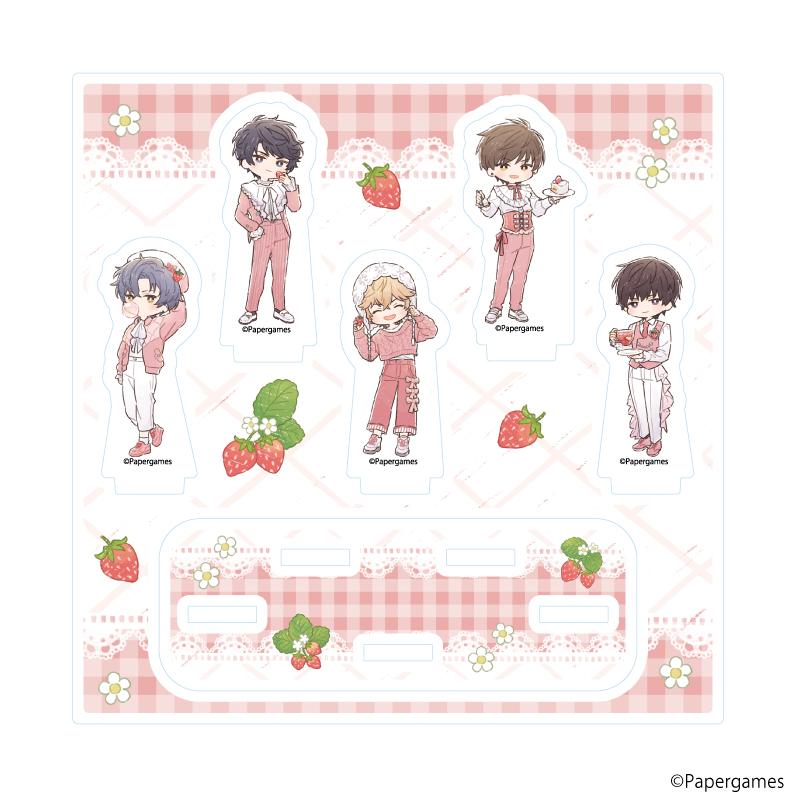 《戀與製作人》～EVOL×LOVE～（戀與製作人） 12號 亞克力立牌板 草莓法式ver. グラフアート插畫款