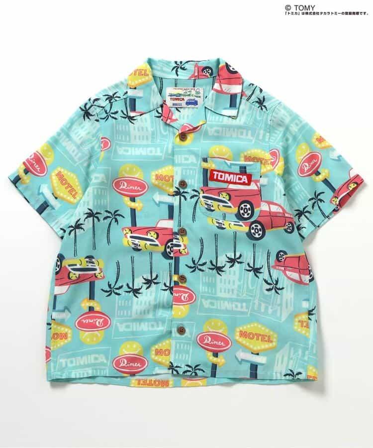 TOMICA×BREEZE 可成套 夏威夷襯衫