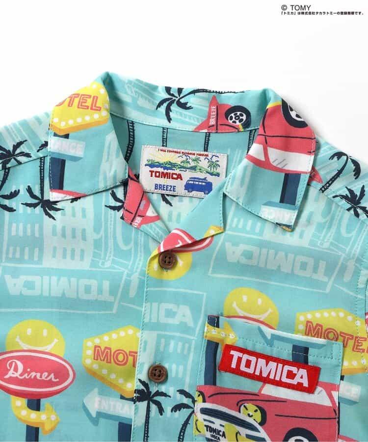 TOMICA×BREEZE 可成套 夏威夷襯衫