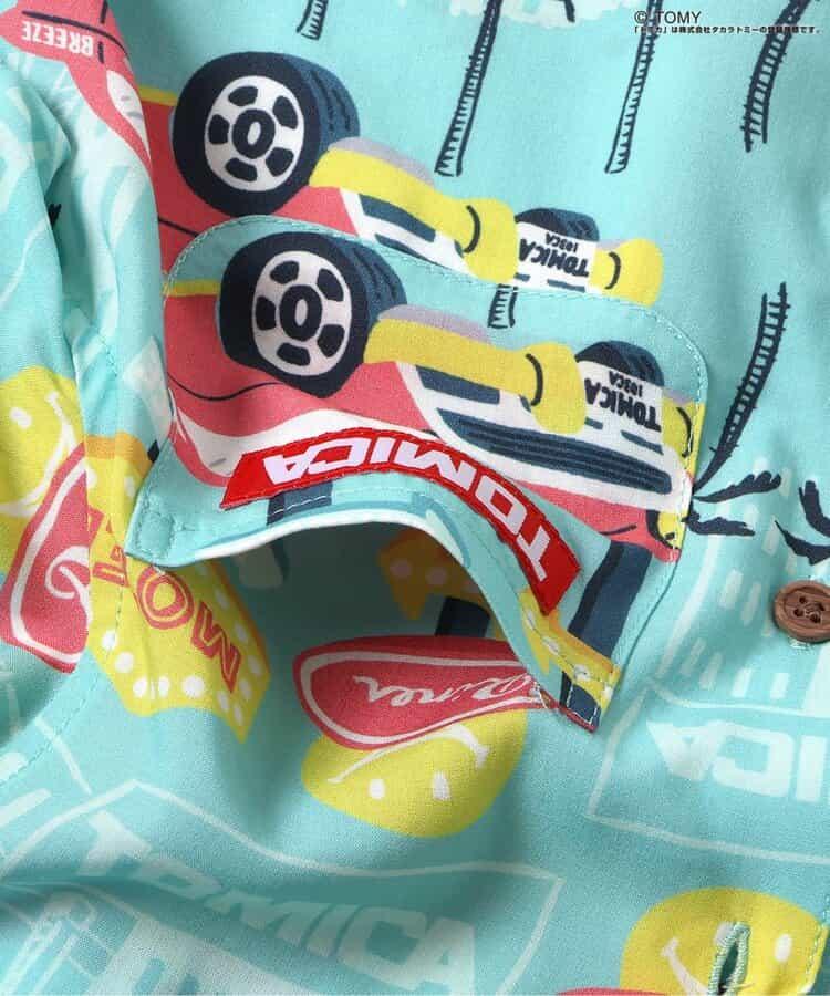 TOMICA×BREEZE 可成套 夏威夷襯衫