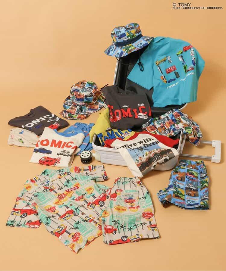 TOMICA×BREEZE 圖案短袖T恤