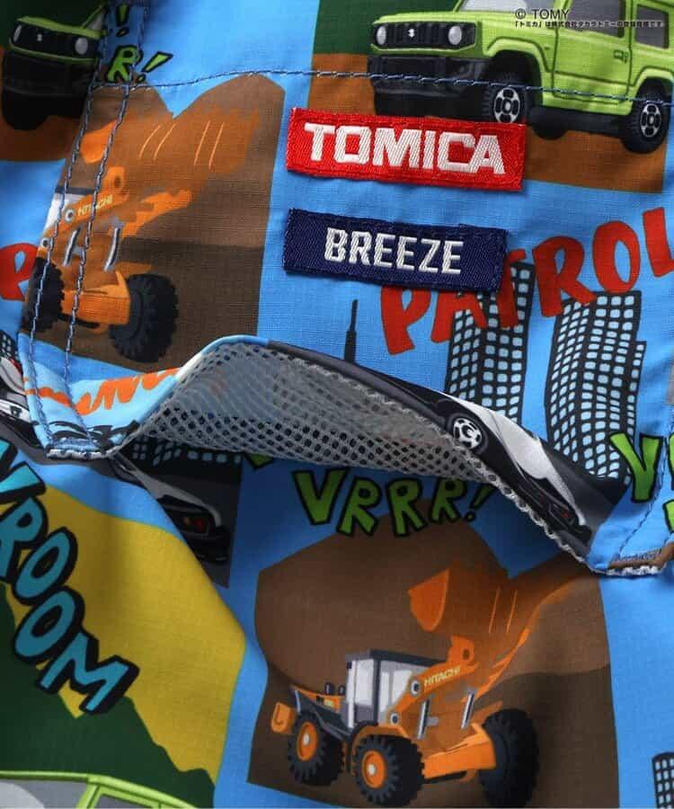 TOMICA×BREEZE 水陸兩用 四分丈短褲