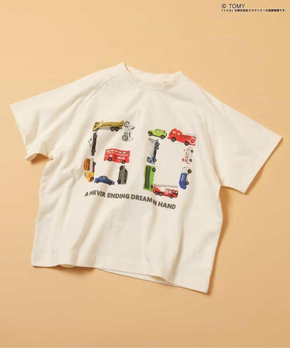 TOMICA×BREEZE 圖案短袖T恤