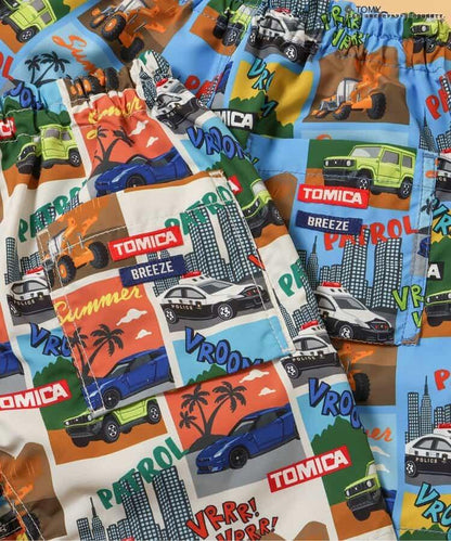 TOMICA×BREEZE 水陸兩用 四分丈短褲