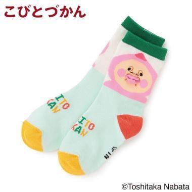 こびとづかん（小人圖鑑） 立體中筒襪