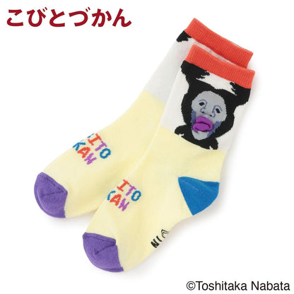 こびとづかん（小人圖鑑） 立體中筒襪