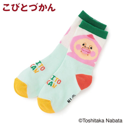 こびとづかん（小人圖鑑） 立體中筒襪