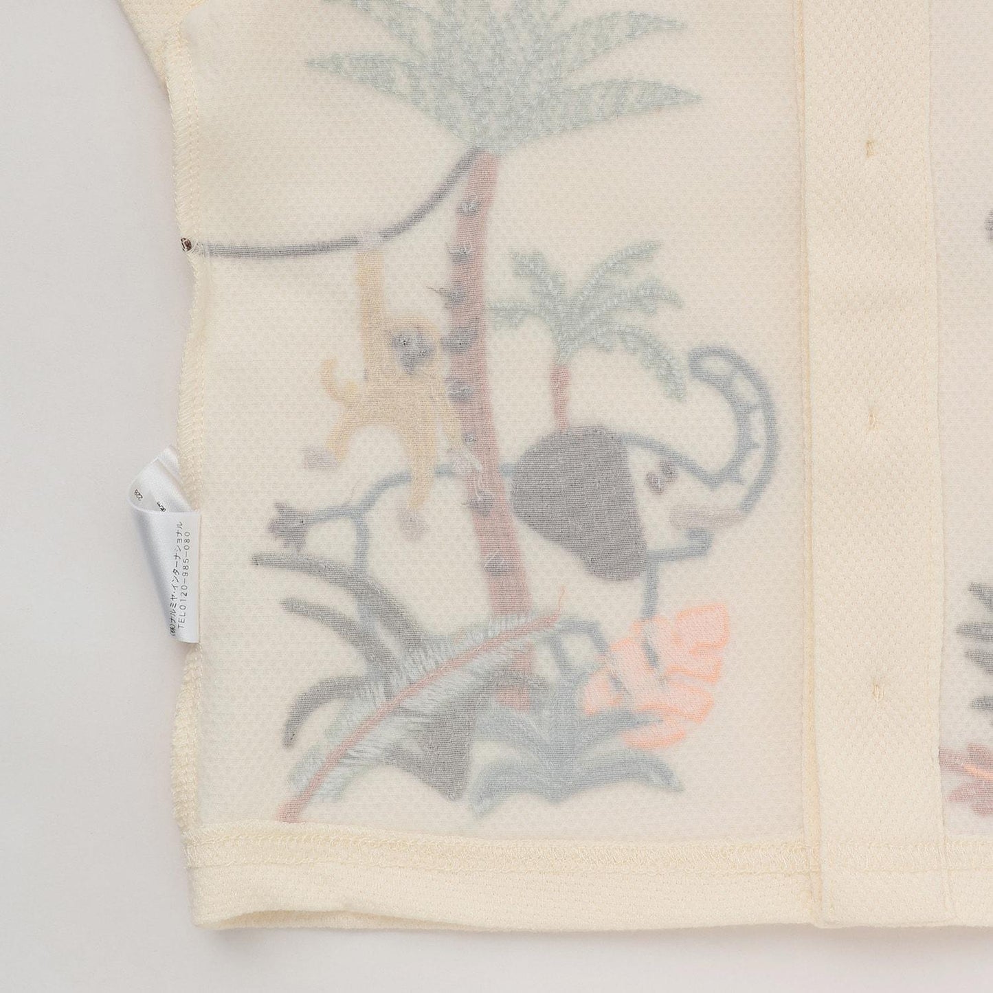 動物刺繡 針織襯衫