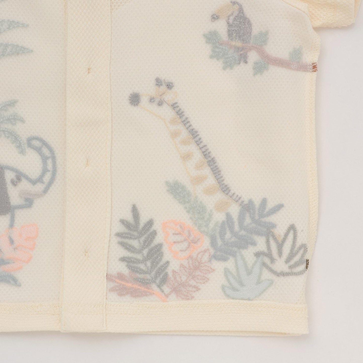 動物刺繡 針織襯衫