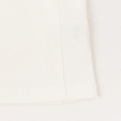 項鍊刺繡 肩部開口2way 短袖T恤