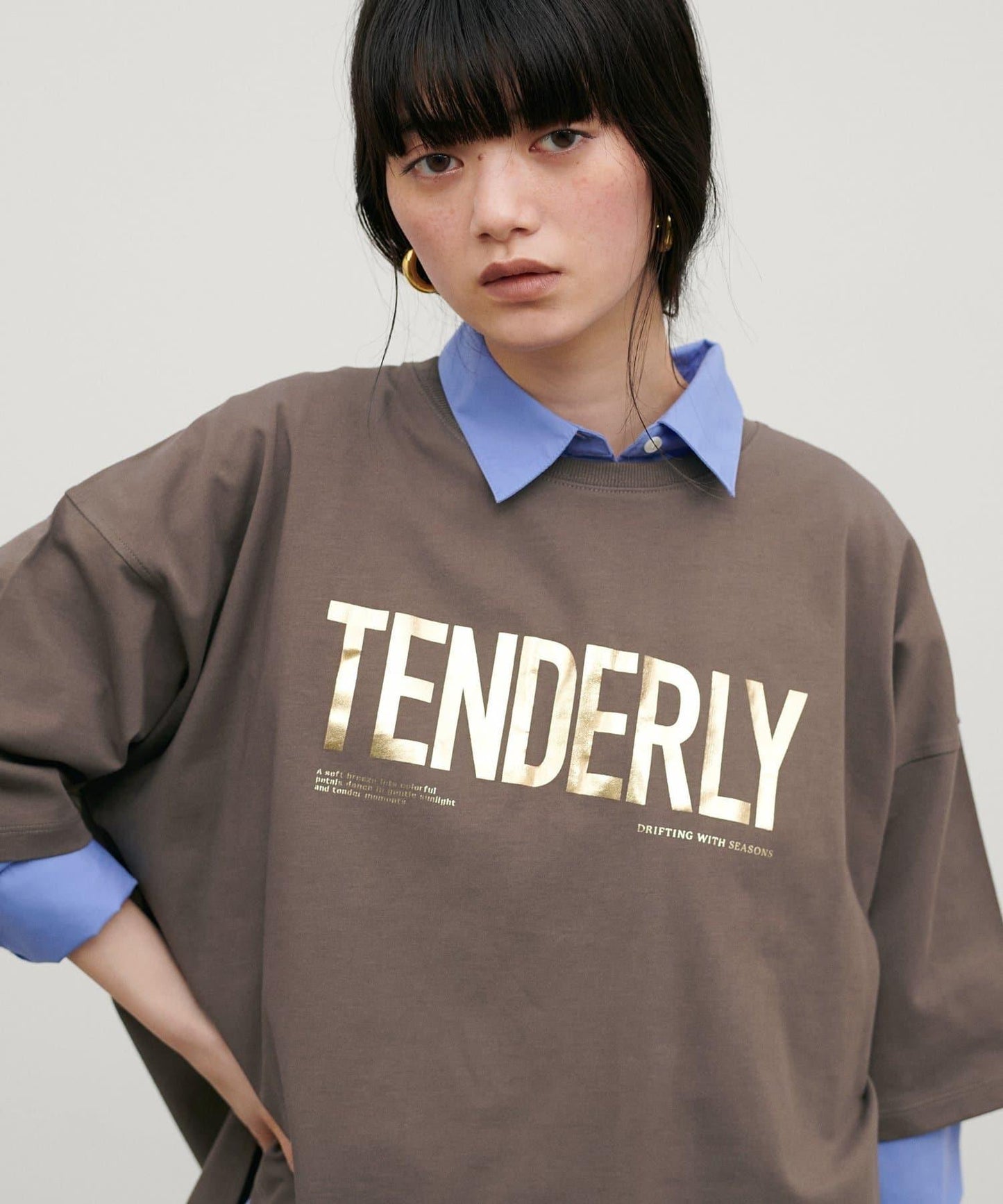 可持續企劃 TENDERLY logo設計 T恤