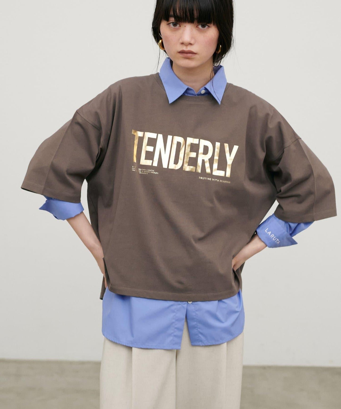 可持續企劃 TENDERLY logo設計 T恤