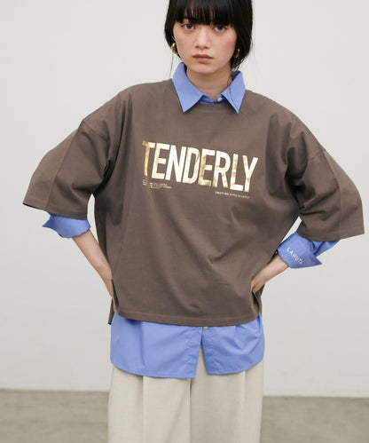 可持續企劃 TENDERLY logo設計 T恤