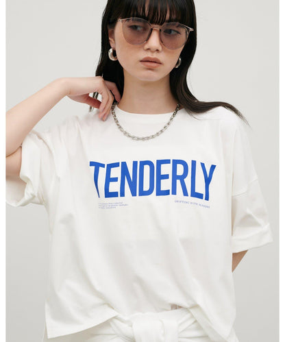 可持續企劃 TENDERLY logo設計 T恤