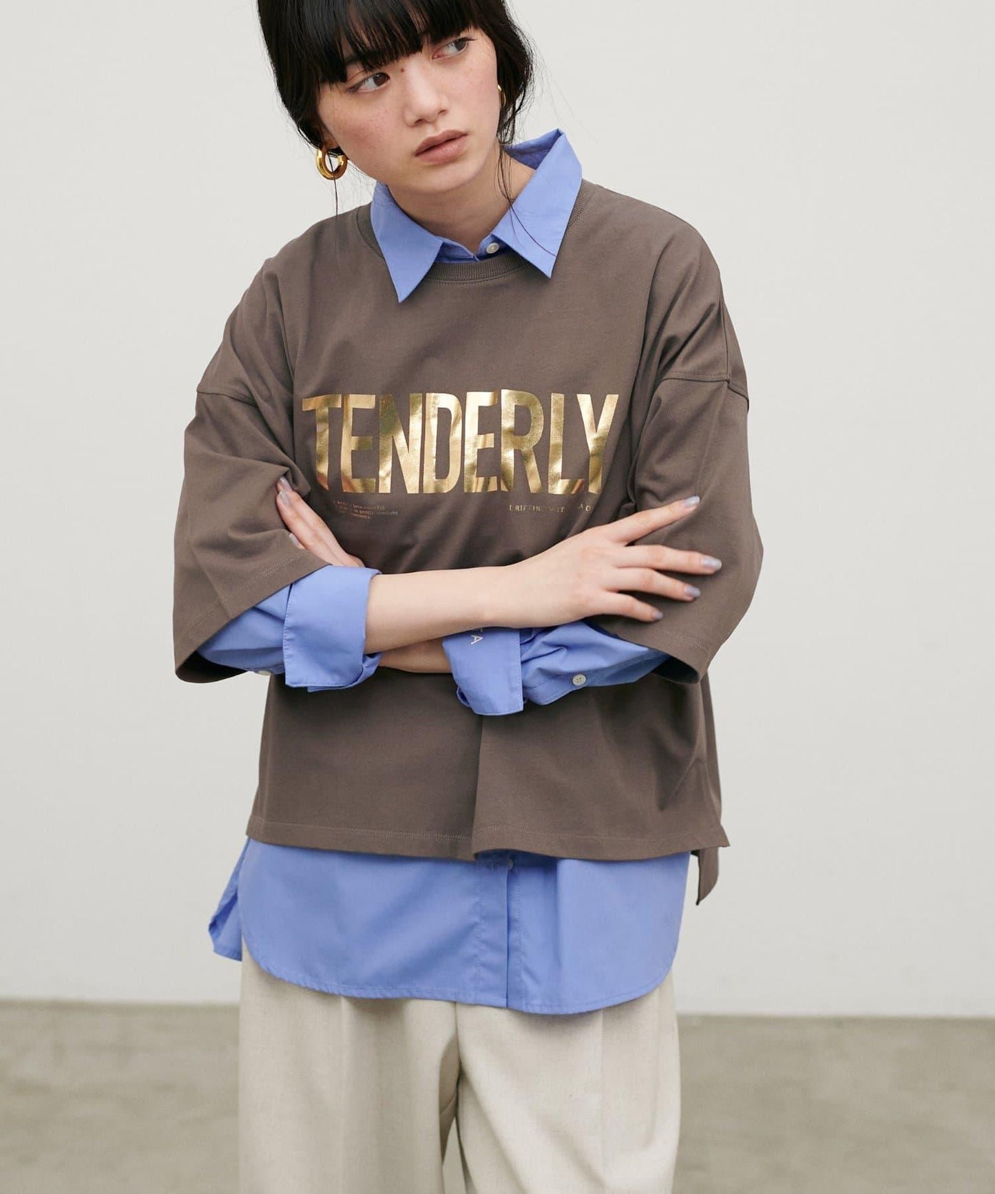 可持續企劃 TENDERLY logo設計 T恤