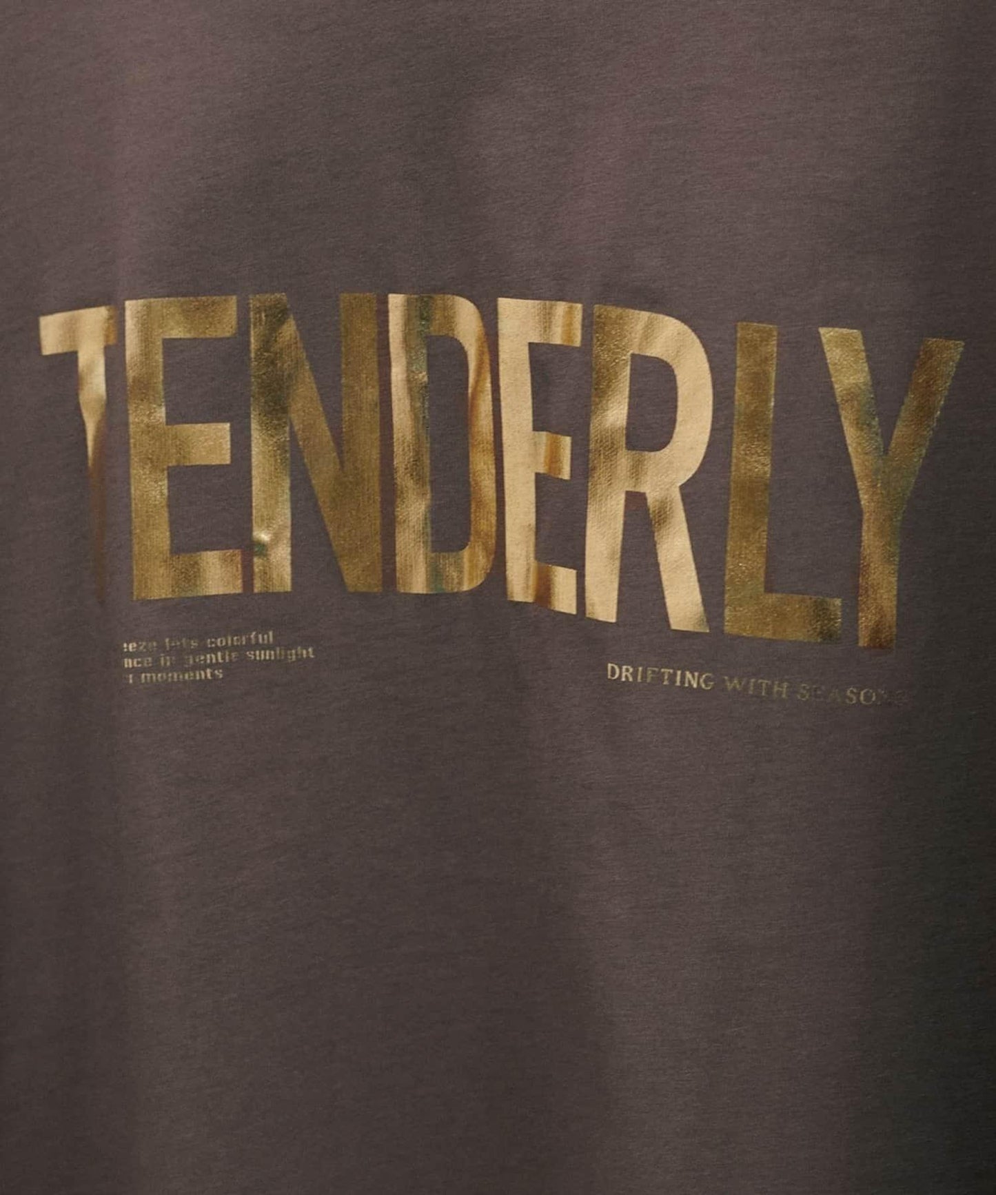 可持續企劃 TENDERLY logo設計 T恤