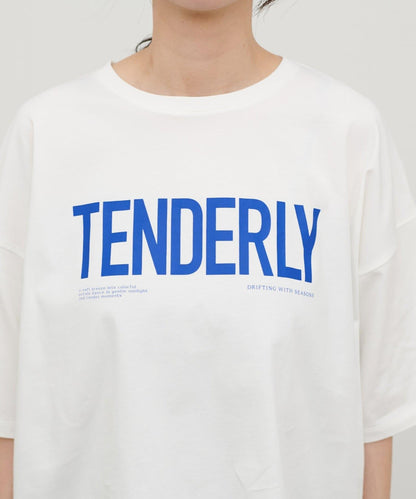 可持續企劃 TENDERLY logo設計 T恤