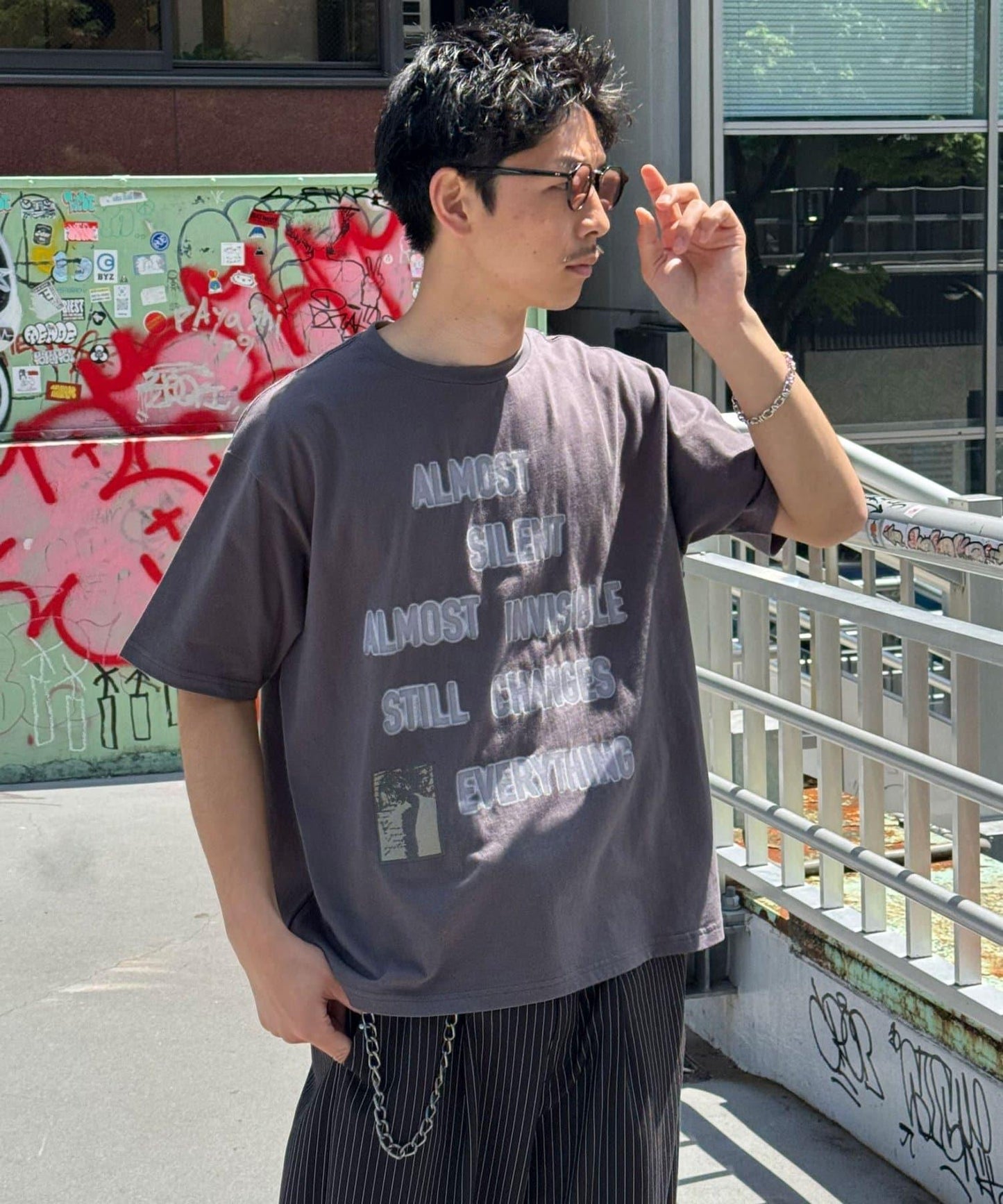 照片圖案印花T恤