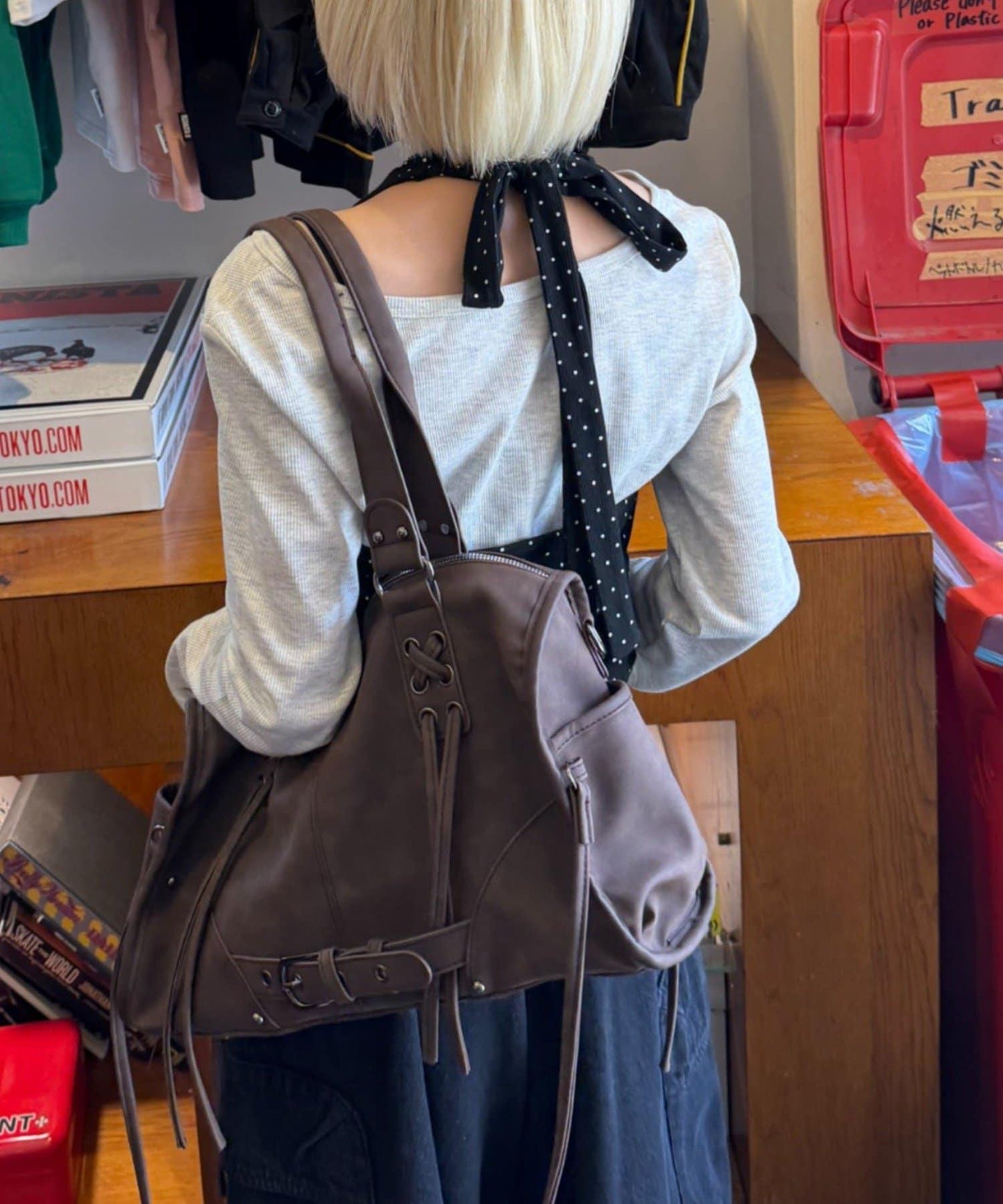 w closet 2WAY 掛脖吊帶開衫套裝