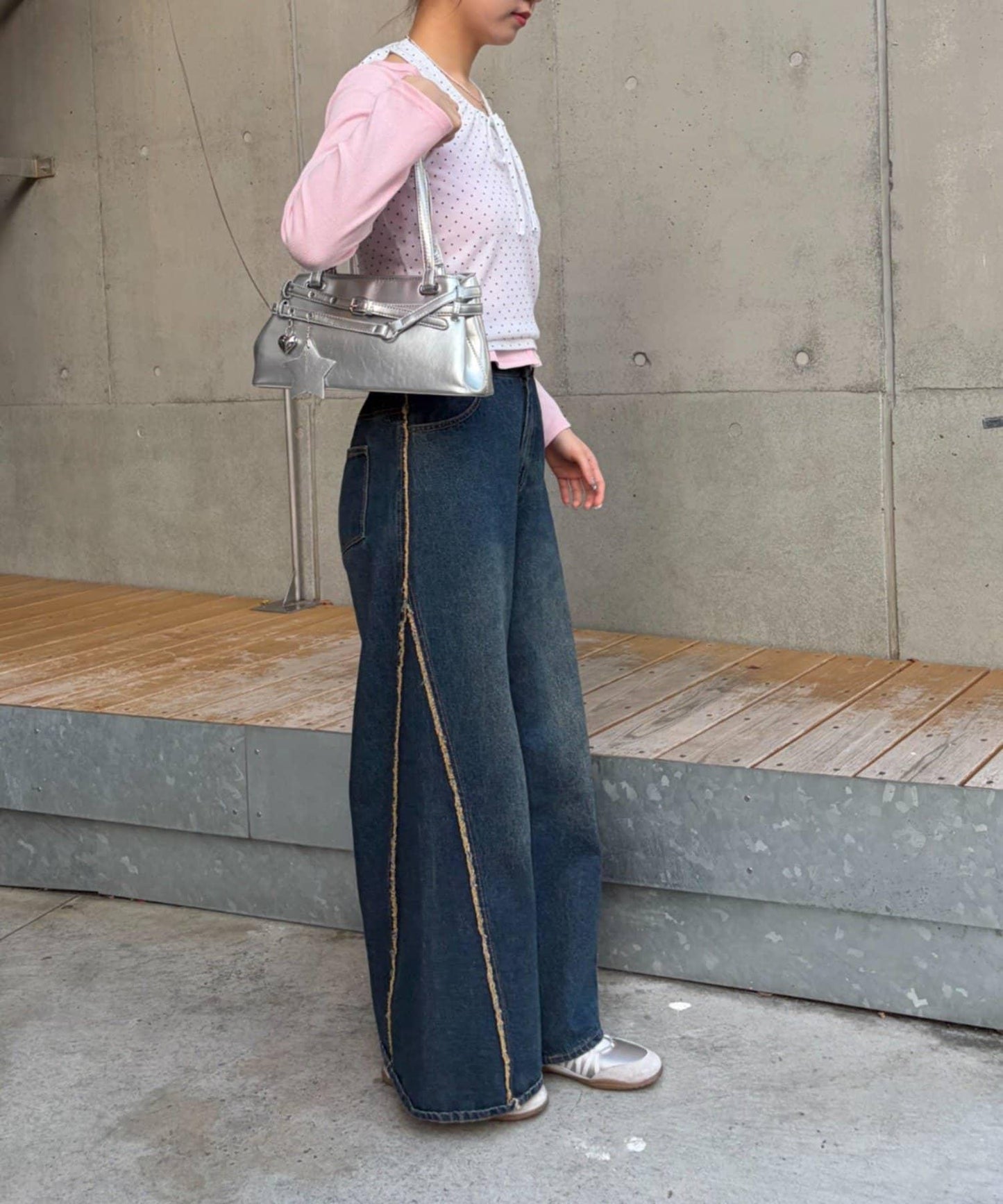 w closet 2WAY 掛脖吊帶開衫套裝