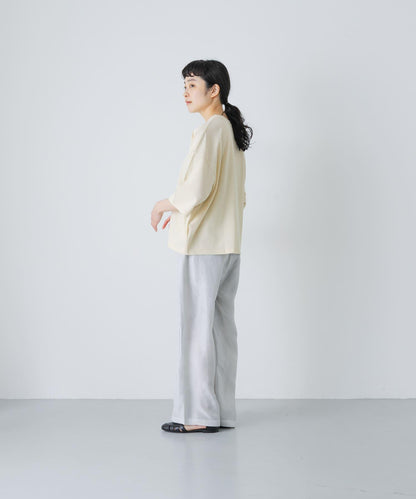 enrica SILK HABUTAE 面料 褲子