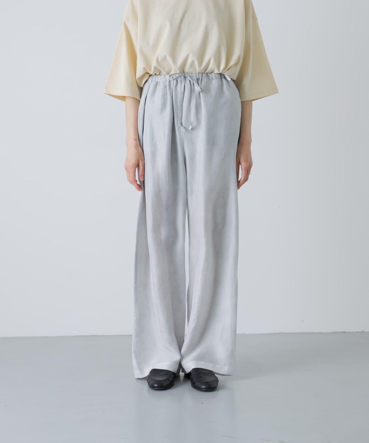 enrica SILK HABUTAE 面料 褲子