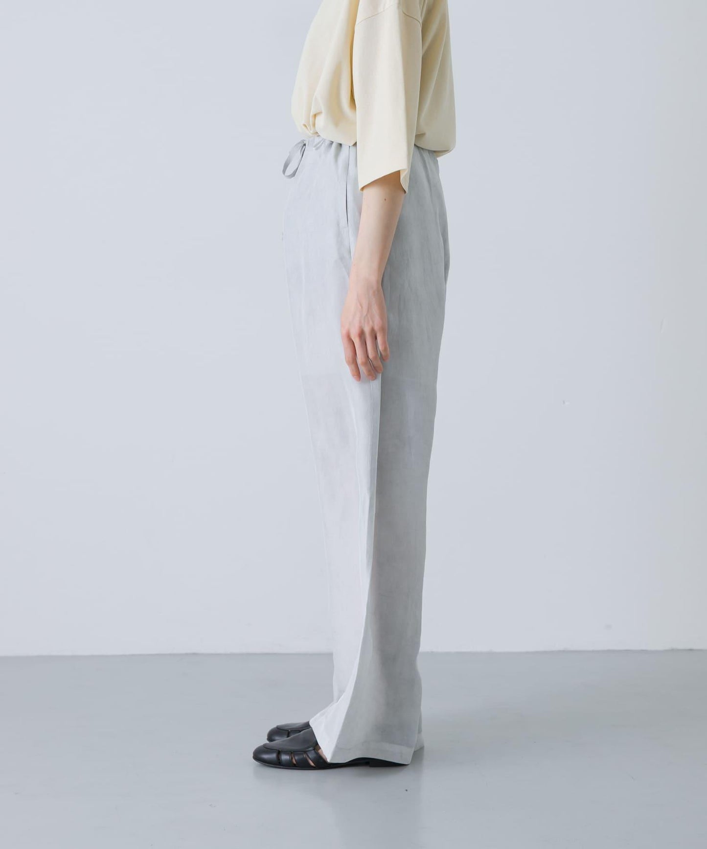 enrica SILK HABUTAE 面料 褲子