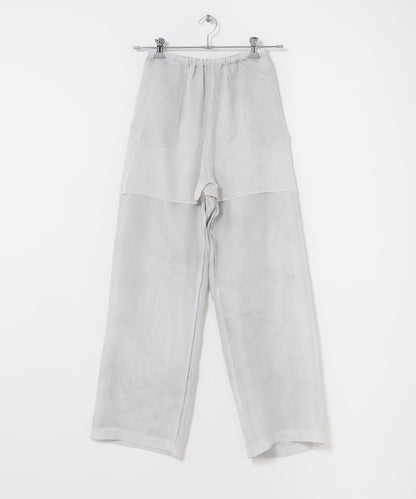 enrica SILK HABUTAE 面料 褲子