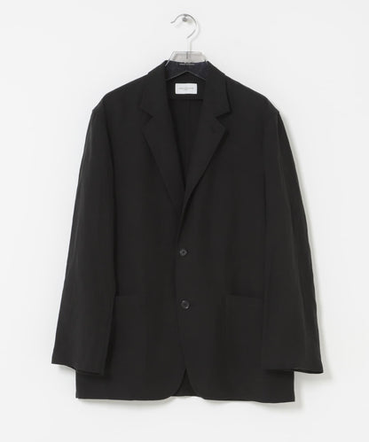 new basic SILK LINEN SINGLE SHIRTS JACKET 襯衫夾克
